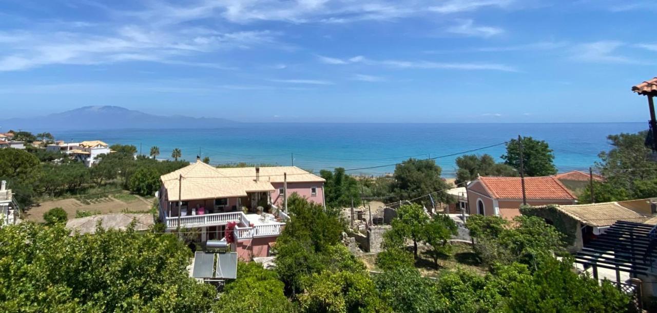 Andrikas Villa At Xenios Avlais Аликанас Екстериор снимка
